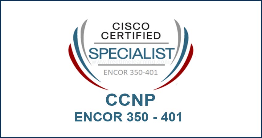 How many questions are on the Encor 350-401 exam?