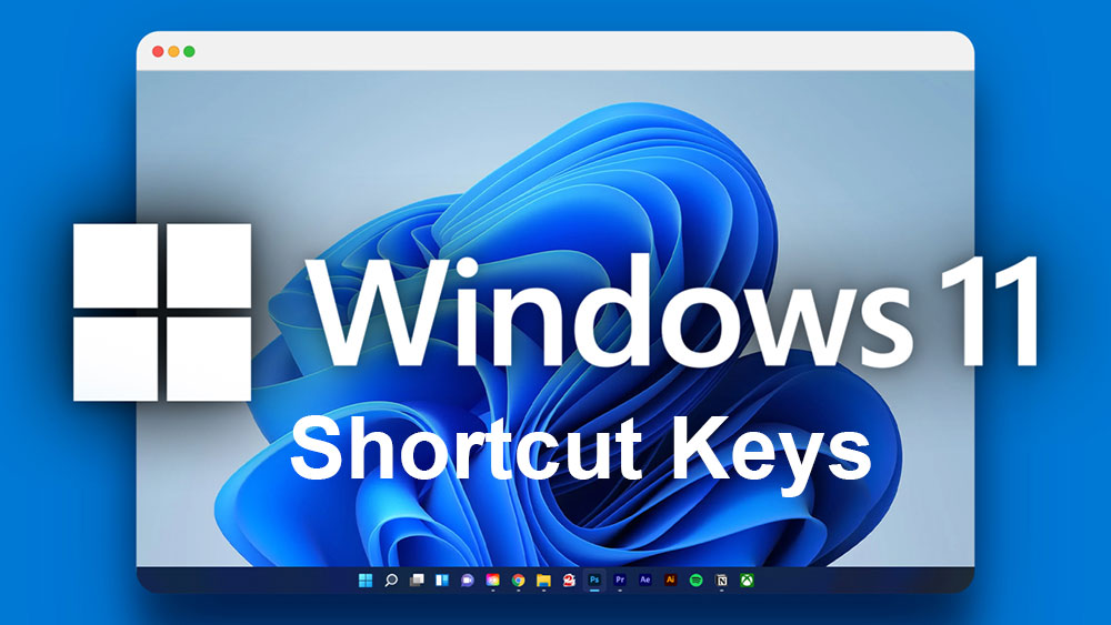 Microsoft Windows 11 keyboard shortcuts are keys or combinations of keys