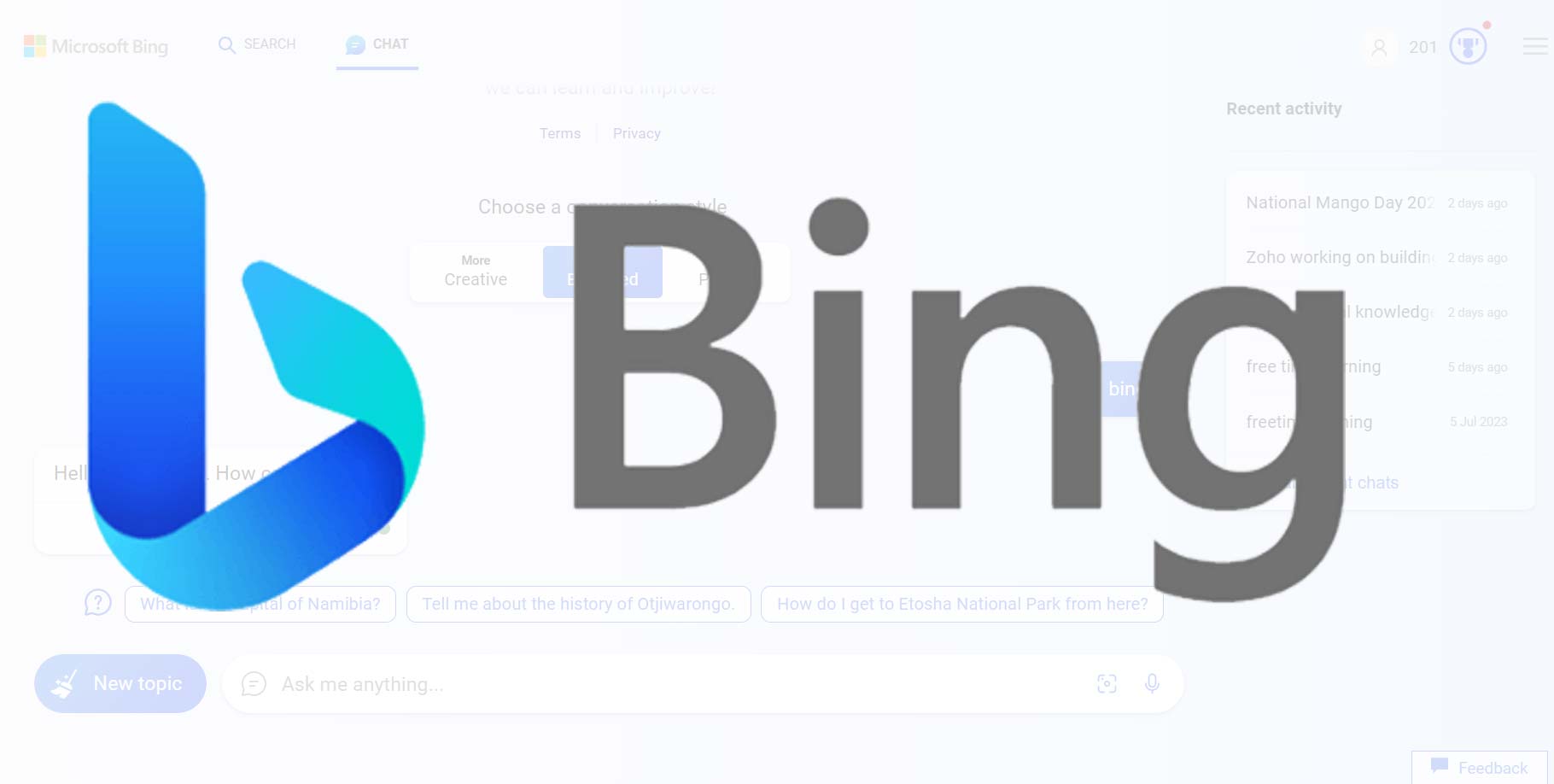 Bing's New AI Chatbot is Now Available in Google Chrome and Safari