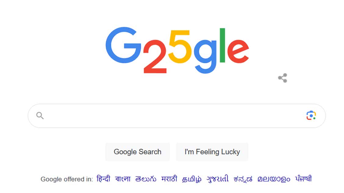 Google turns 25 : Key Enterprise Milestones in India