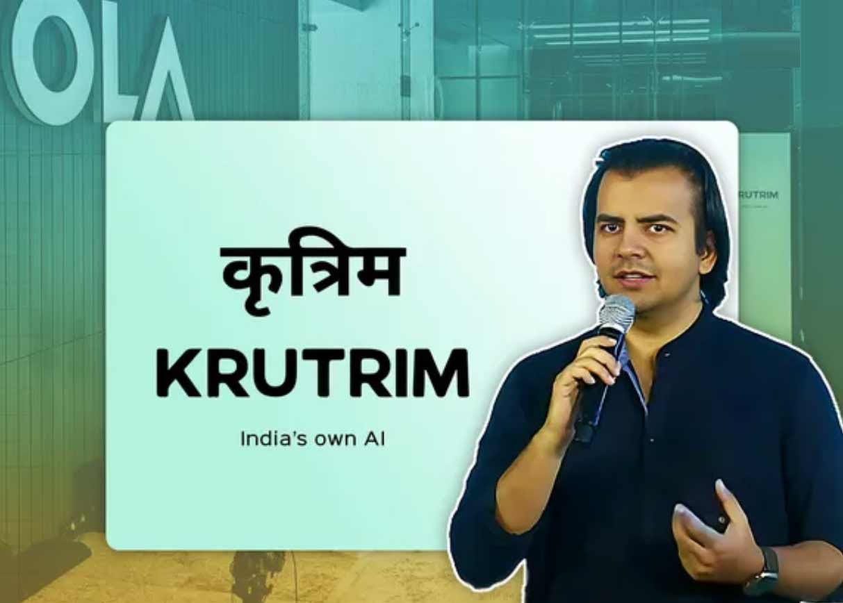 Ola Electric CEO Bhavish Aggarwal Unveils ChatGPT Rival 'Krutrim' for Indian Languages