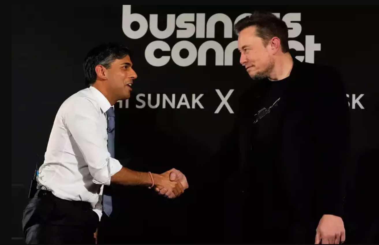 Elon Musk and UK Prime Minister discuss AI Potential and Risks
