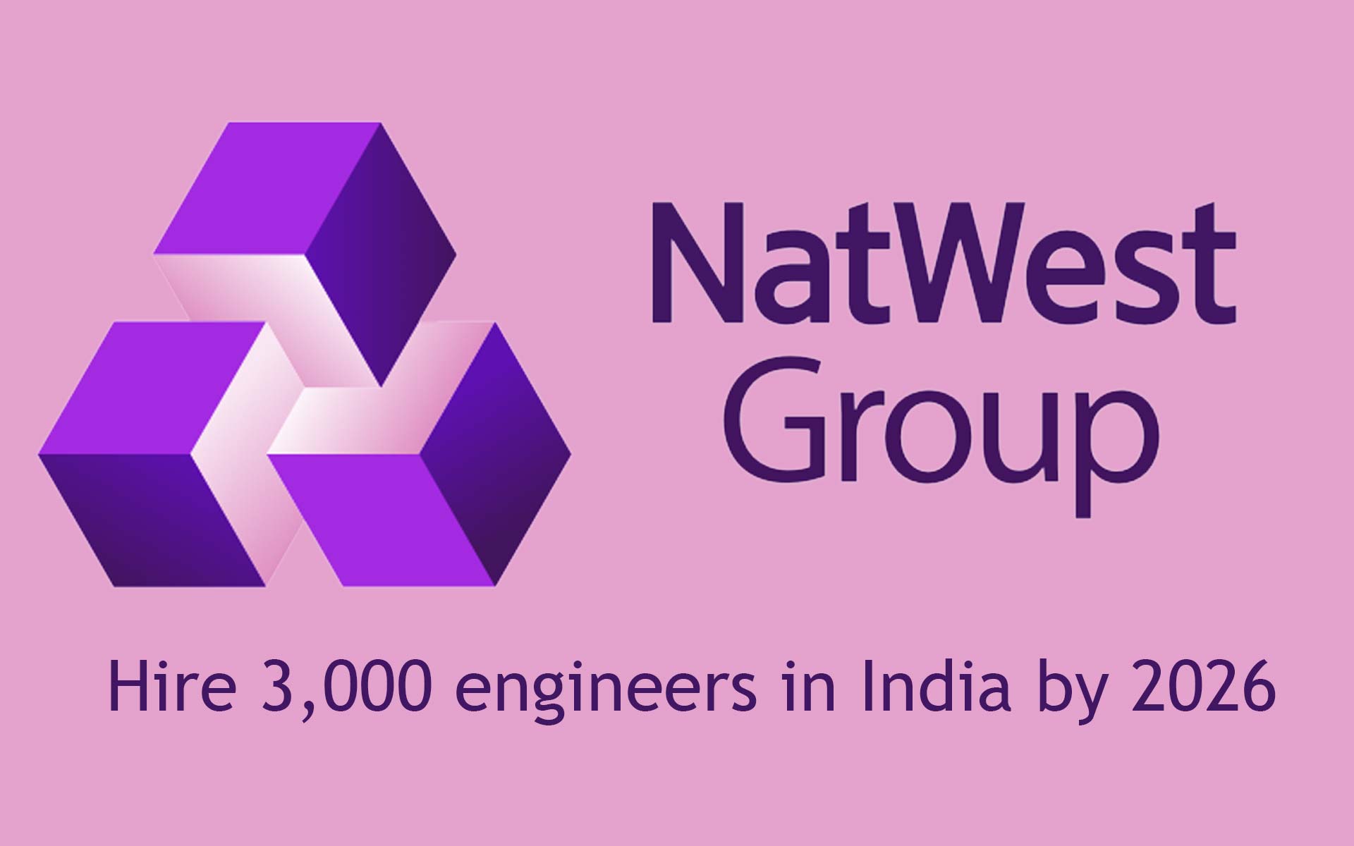 UK's NatWest group to hire 3,000 engineers in India by 2026