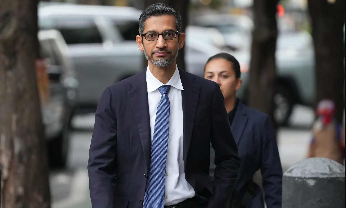 Google's CEO Sundar Pichai Takes Another Turn on the Antitrust Witness Stand