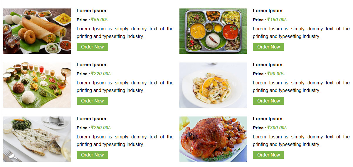 Free Restaurant Websites, Free Static Websites - Free Time Learning